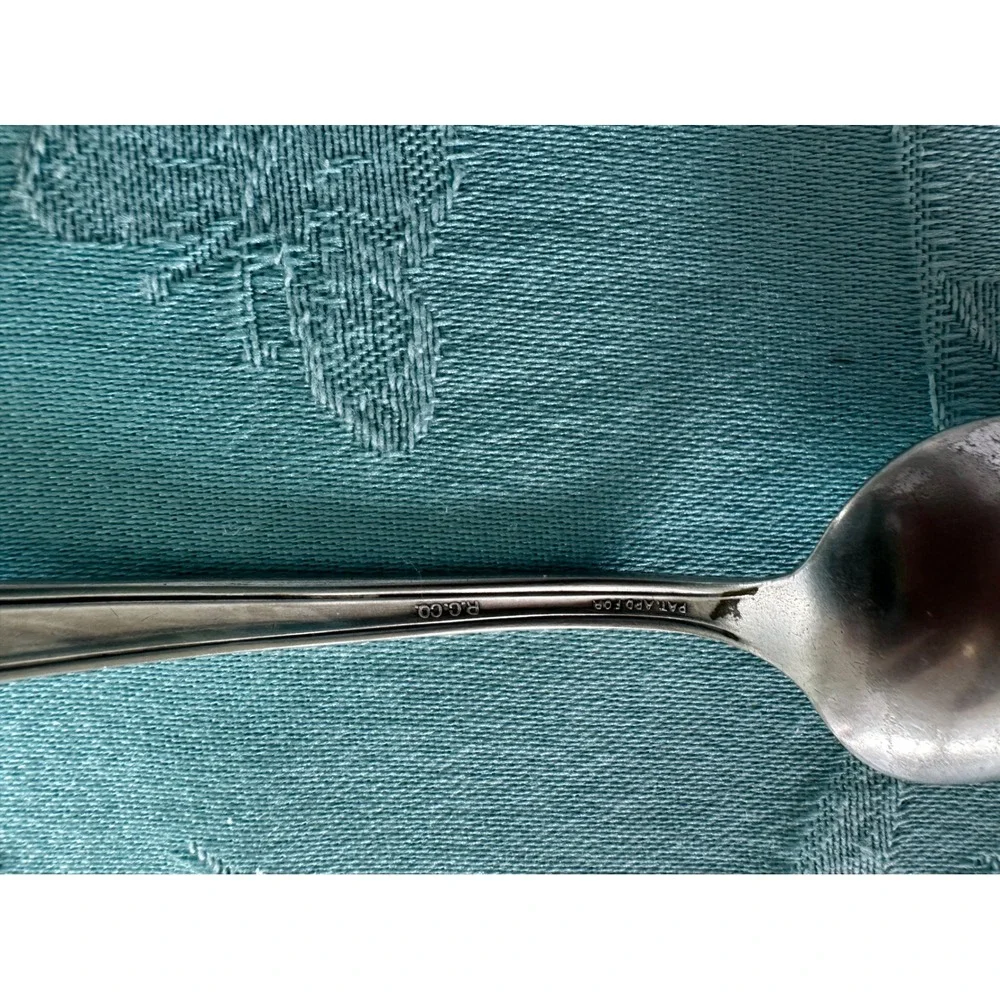 Vintage Kern's Founders Month 1883-1923 Ernst Kern Co Silverplate Spoon R.C. Co.